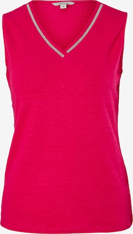 comma casual identity Top in Pink: front