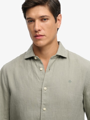 Superdry & Co Regular Fit Paita 'Riviera' värissä vihreä