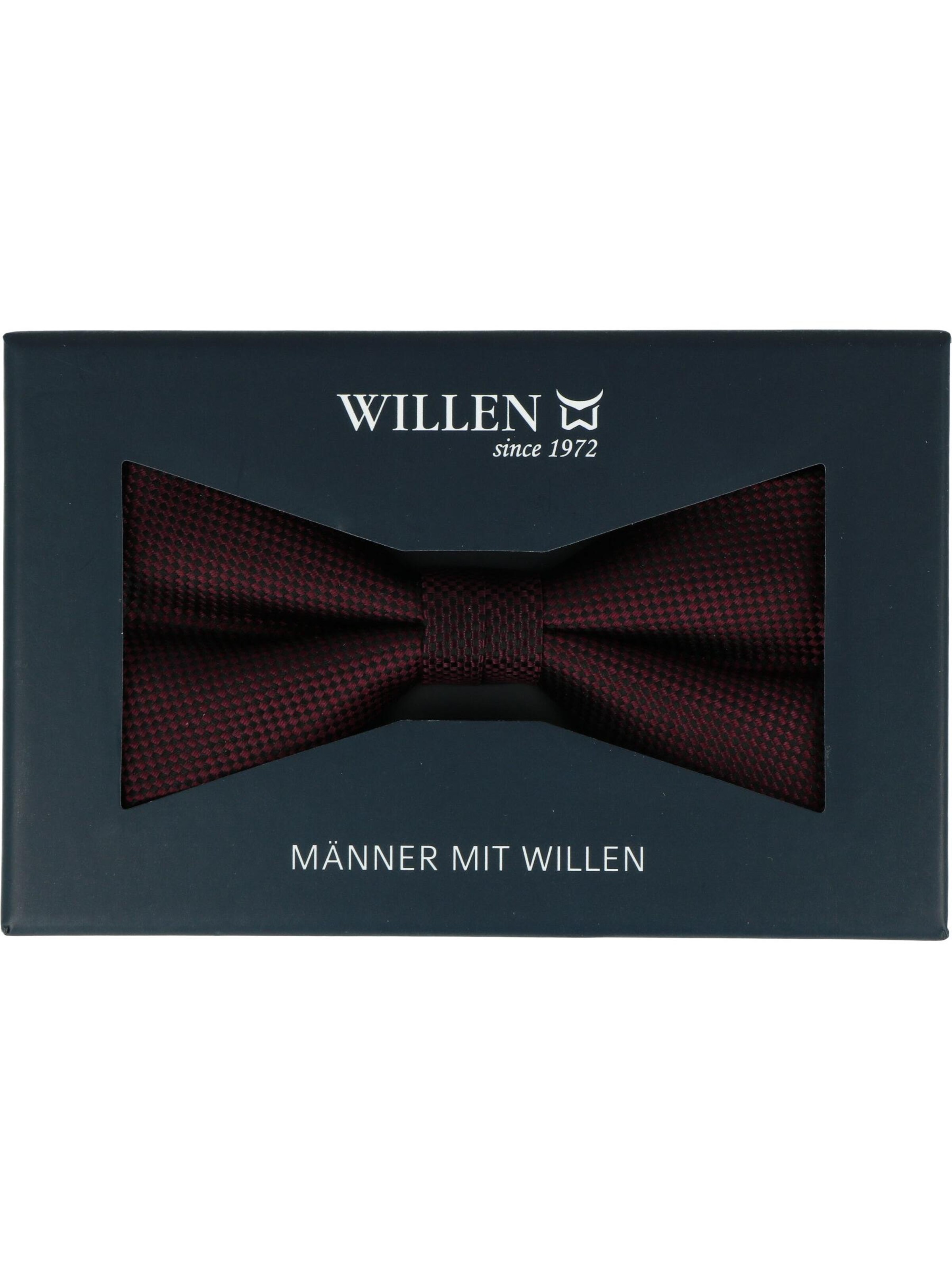 WILLEN Bow Tie 'Oxford' in Red