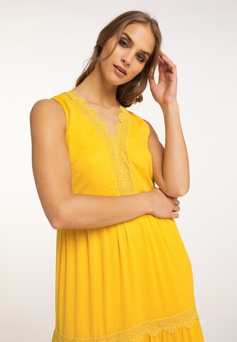 Robe IZIA en jaune