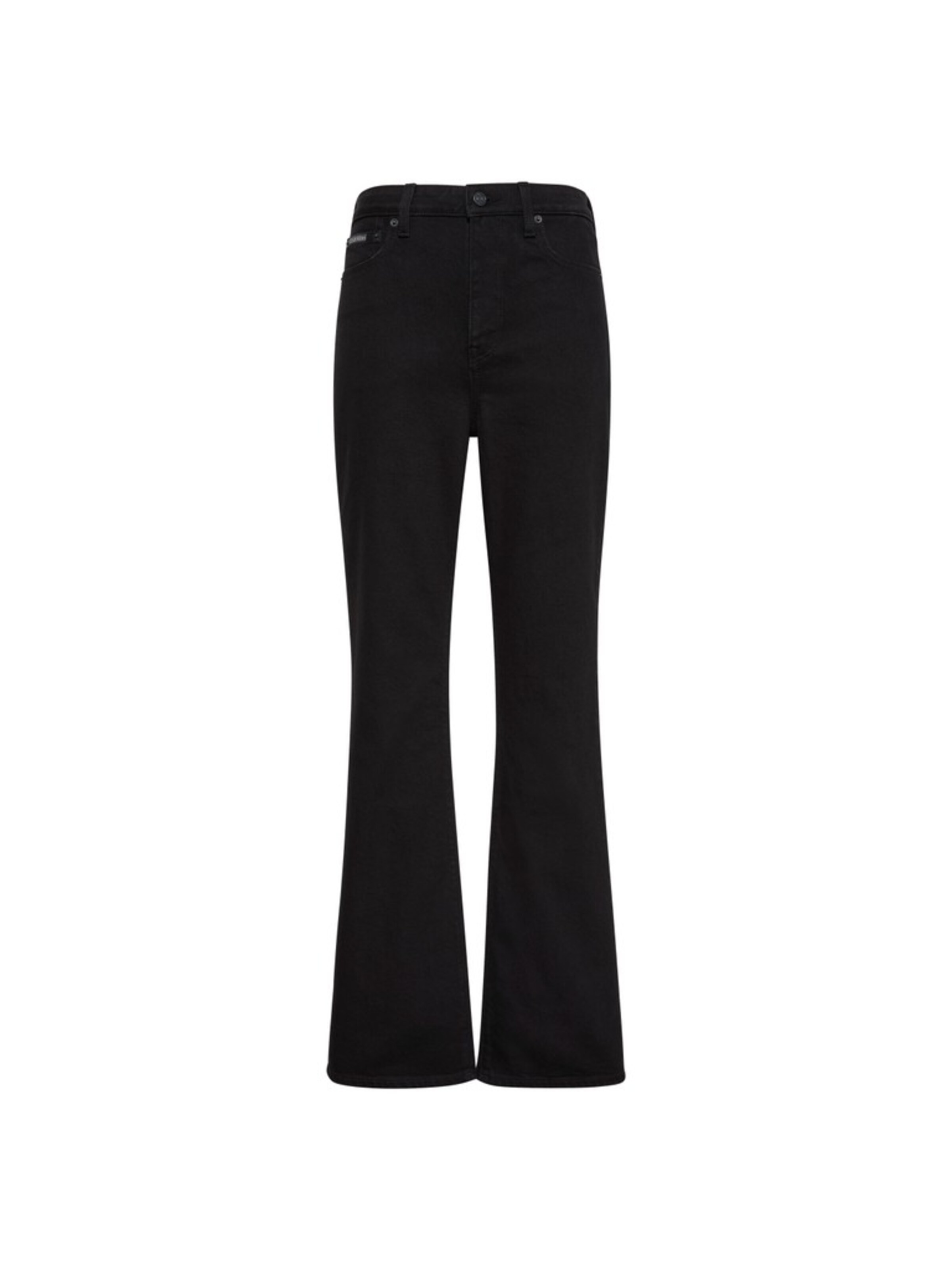 Calvin Klein Jeans Bootcut Τζιν σε μαύρο: μπροστά