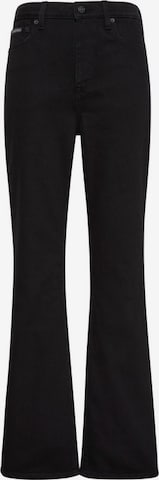 Calvin Klein Jeans Bootcut Džíny – černá: přední strana