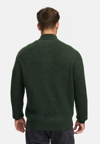 INDICODE JEANS Gebreid vest 'Peace' in Groen