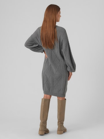 MAMALICIOUS Knitted dress 'VIBE' in Grey