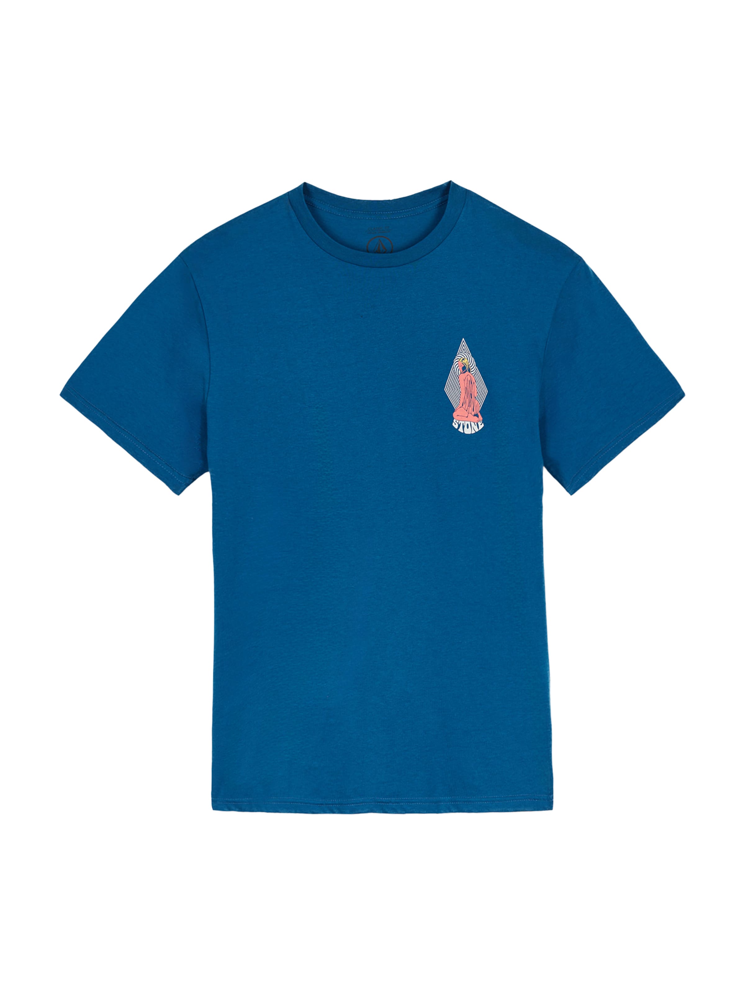 Volcom T-Shirt 'Psychback BSC' in Blau: Vorderseite