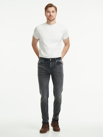 WEM Fashion Tapered Jeans 'Oscar' i grå