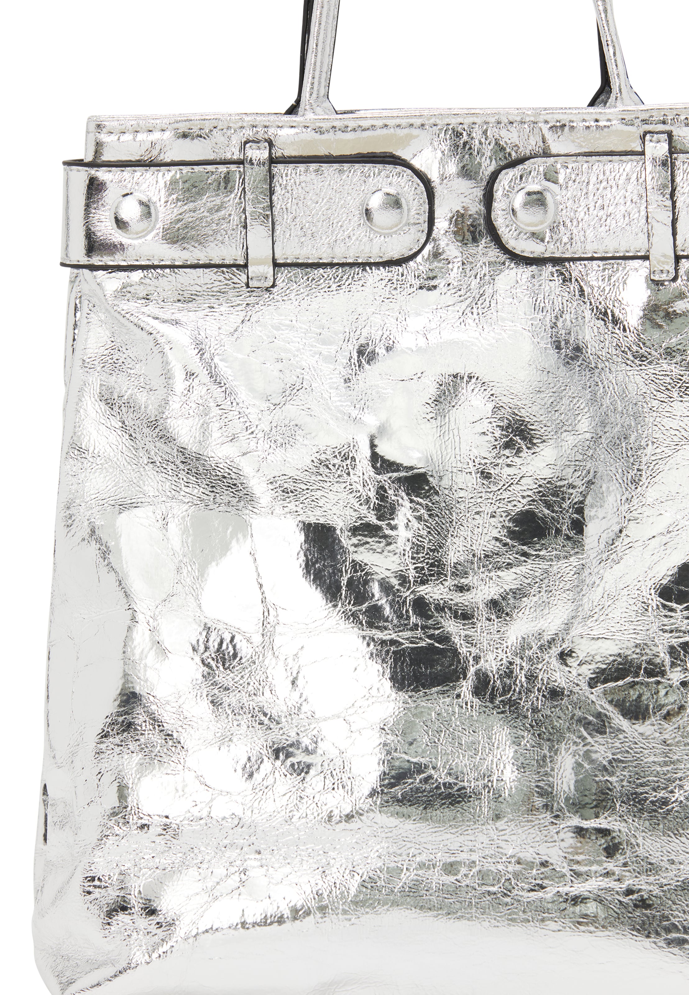 faina Τσάντα χειρός σε ασημί