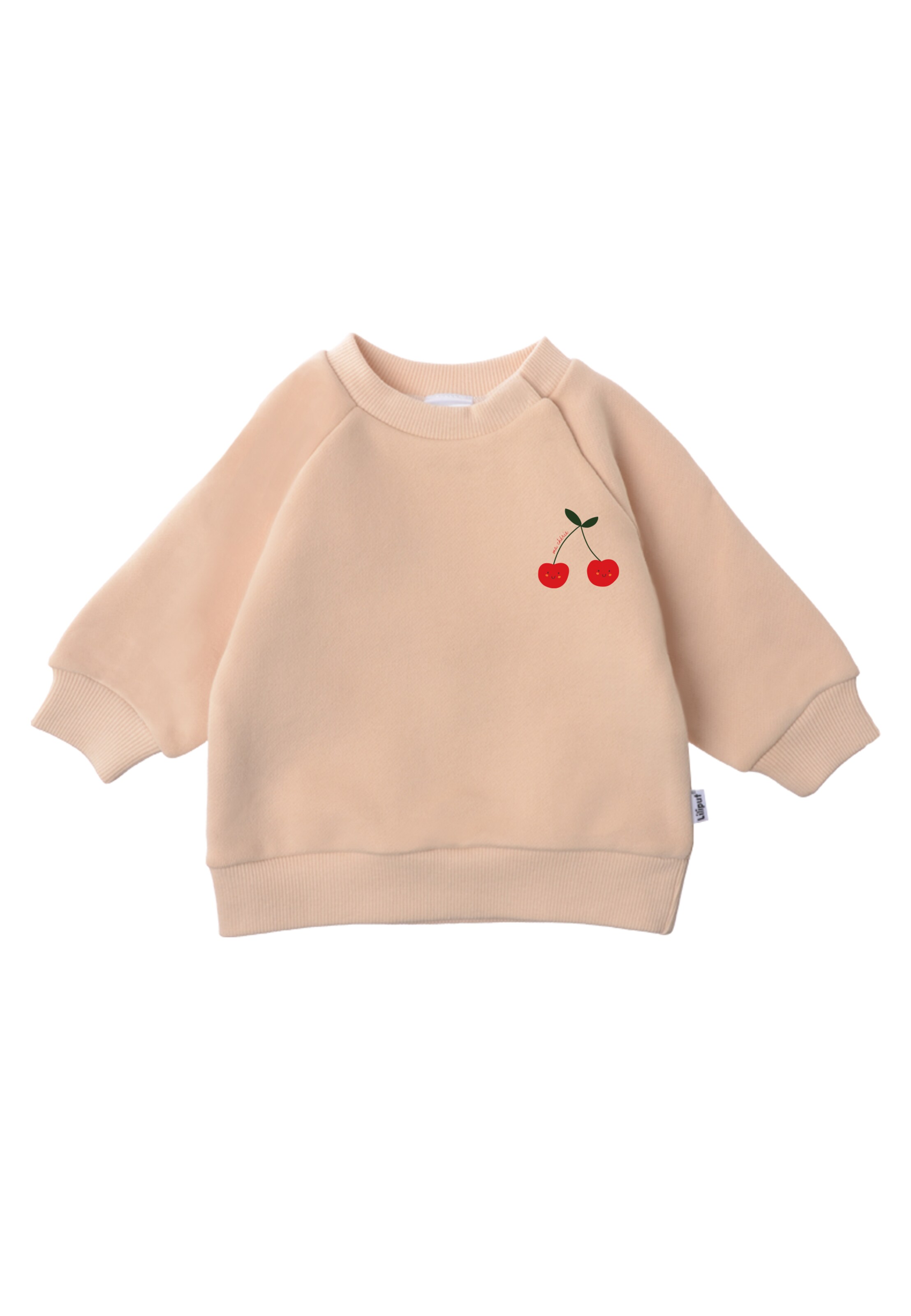 LILIPUT Sweatshirt 'Kirsche' in Beige: front