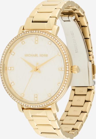 MICHAEL Michael Kors Analoginen kello 'LEXINGTON' värissä kulta: etupuoli