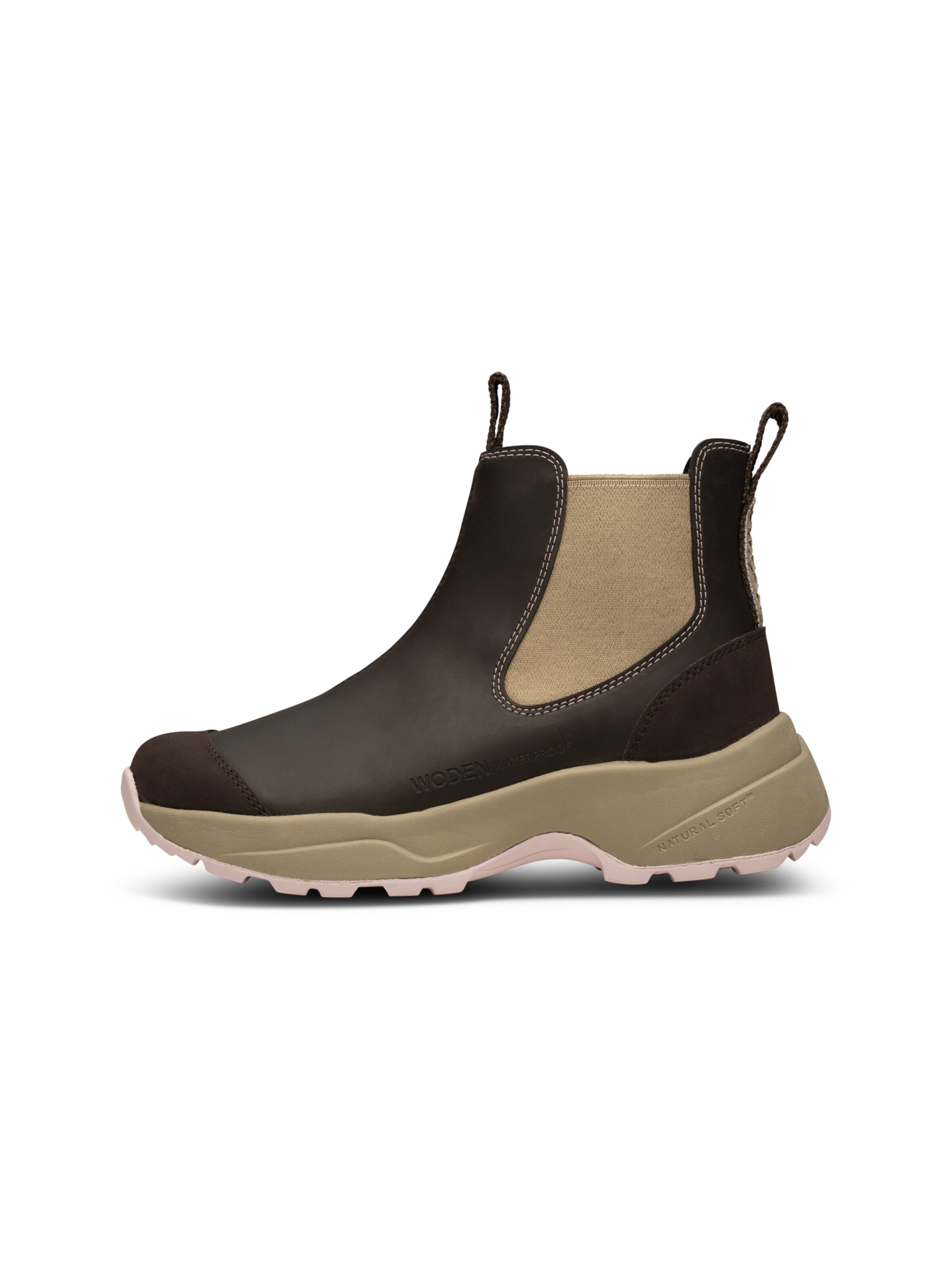 WODEN Chelsea boots ' Siri ' in Bruin