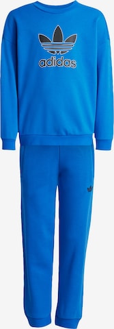 ADIDAS ORIGINALS Jogginganzug 'Crew Set' in Blau: Vorderseite