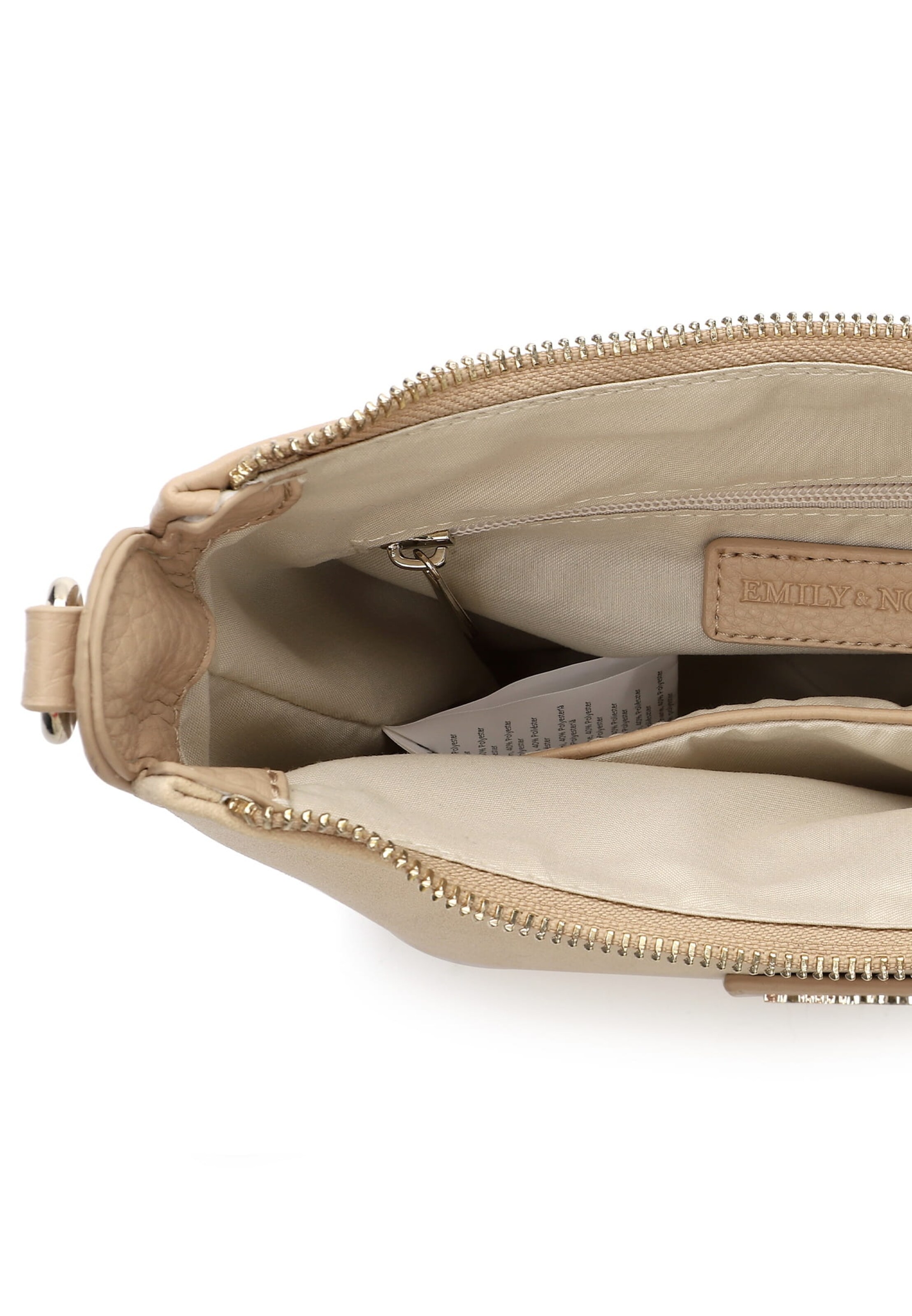 Borsa a tracolla 'Jeanna' di Emily & Noah in beige