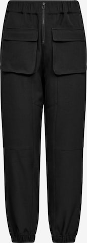 co'couture Tapered Pants 'Luna' in Black: front