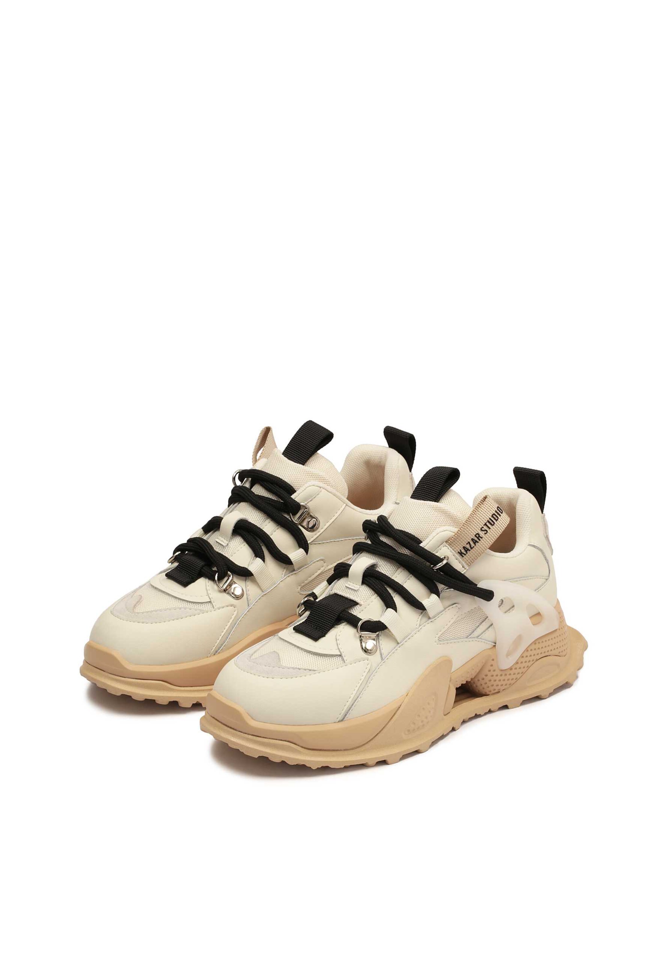 Sneaker bassa di Kazar Studio in beige