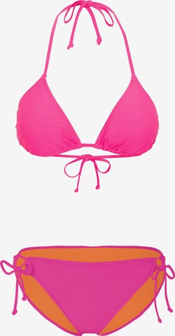 CHIEMSEE Bikini in Pink: front