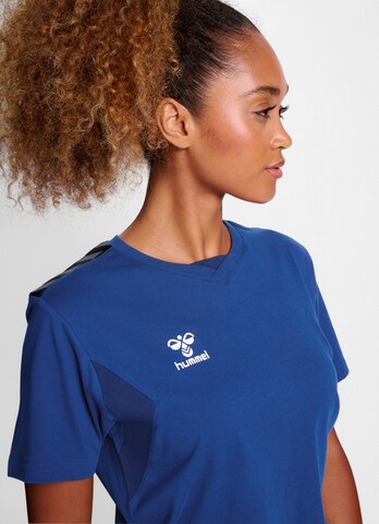 Hummel T-Shirt 'Authentic CO' in Blau