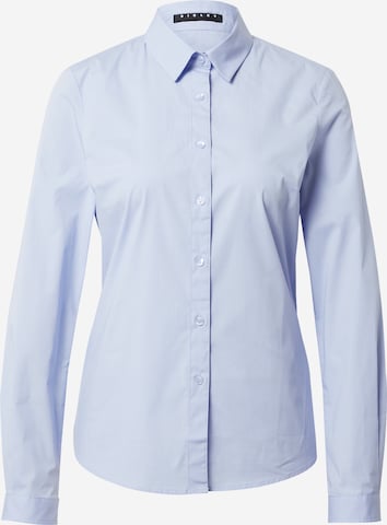 Camicia da donna di Sisley in blu: frontale