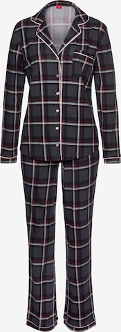 s.Oliver Pyjama in Grijs: voorkant