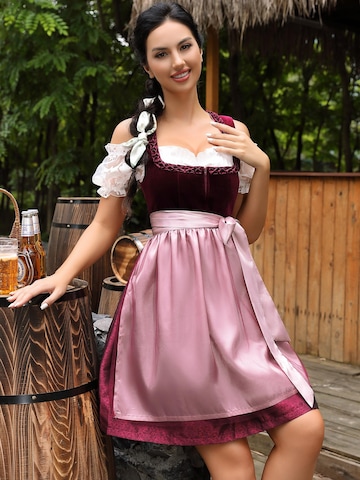 Yesfashion Dirndl in Red