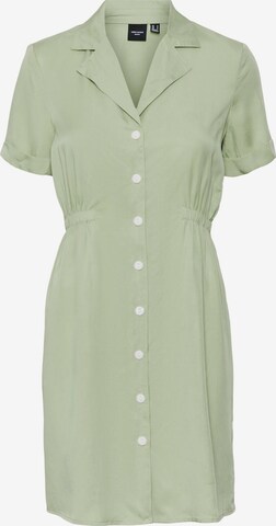 Abito camicia 'Harper' di VERO MODA in verde: frontale