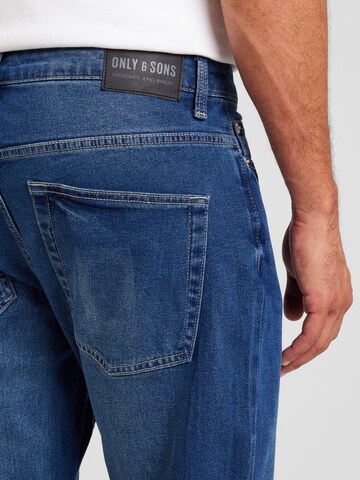 regular Jeans 'ONSWEFT' di Only & Sons in blu