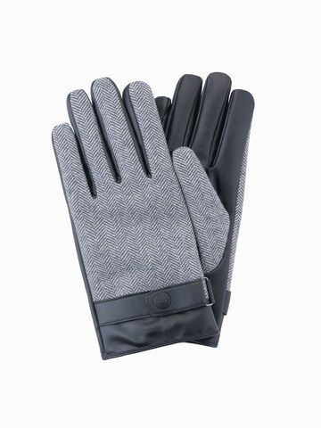 Ombre Fingerhandschuhe‌‌‌‌‌‌‌‌ in Grau: Vorderseite