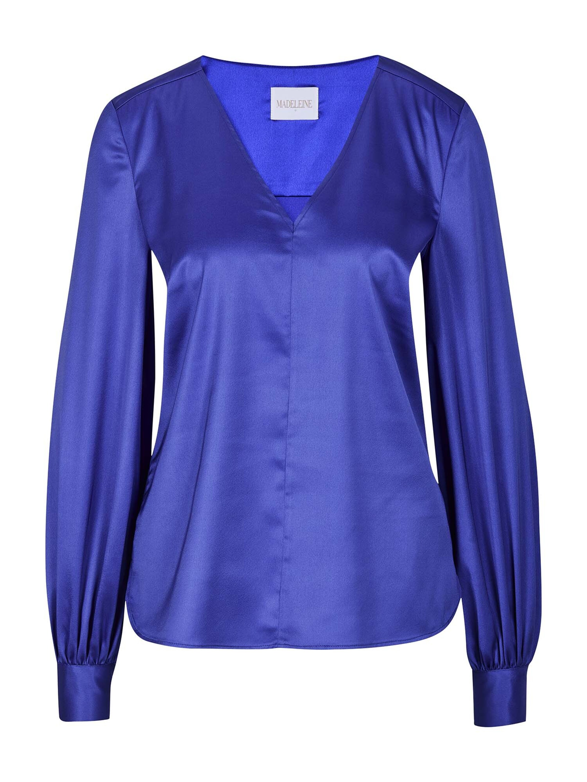 Chemisier MADELEINE en bleu : devant