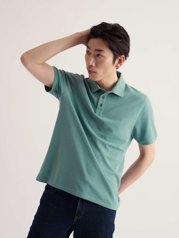 Seasalt Cornwall Shirt ' Balefire' in Groen: voorkant