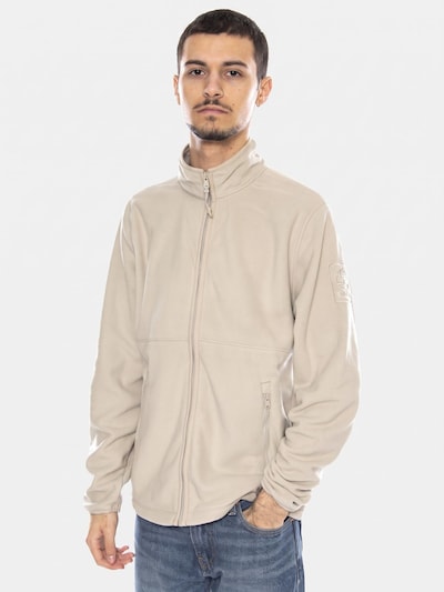 TIMBERLAND Sweatjakke 'Full Zip Polar Fleece -- Men's Zip-Up Sweatshirt Beige Men's' i XL i lysebeige, Produktvisning