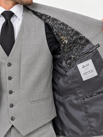 Guild Slim fit Suit 'Slim fit Business Anzug' in Grey