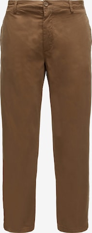Casual Friday Chinobyxa 'CFPepe' i brun: framsida
