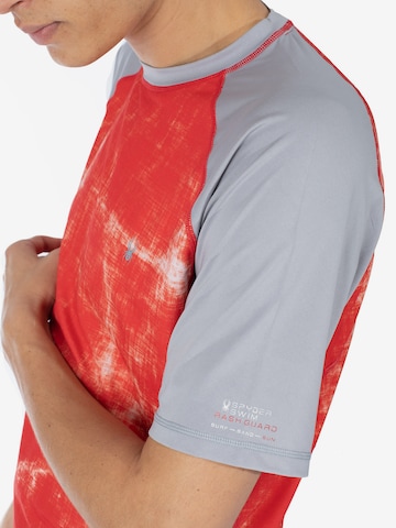 Spyder Functioneel shirt in Rood