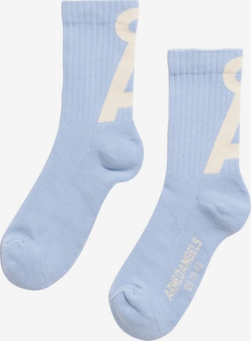 Chaussettes ARMEDANGELS en bleu : devant