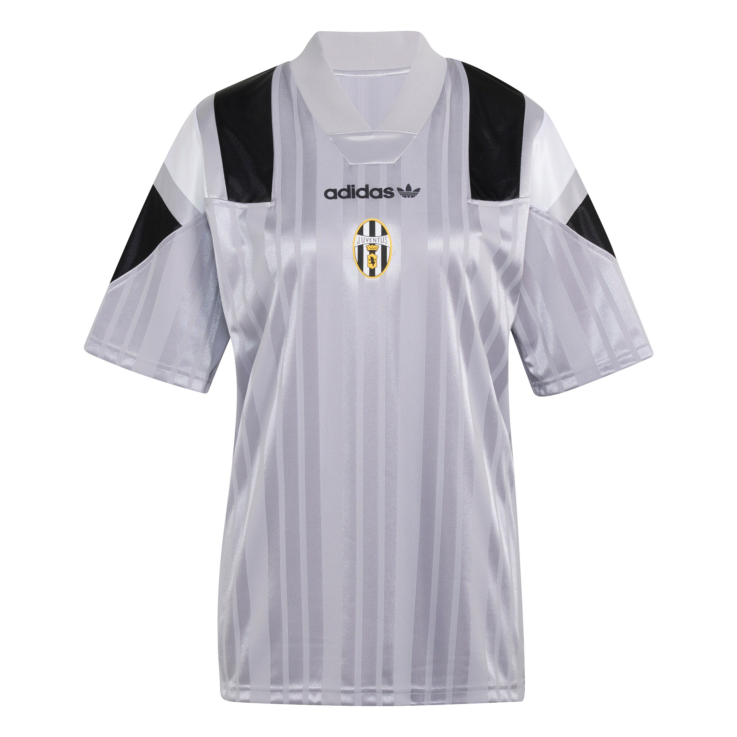 Maglia trikot 'JUVE EQT' in XS ADIDAS PERFORMANCE di colore giallo / grigio chiaro / nero, Visualizzazione prodotti