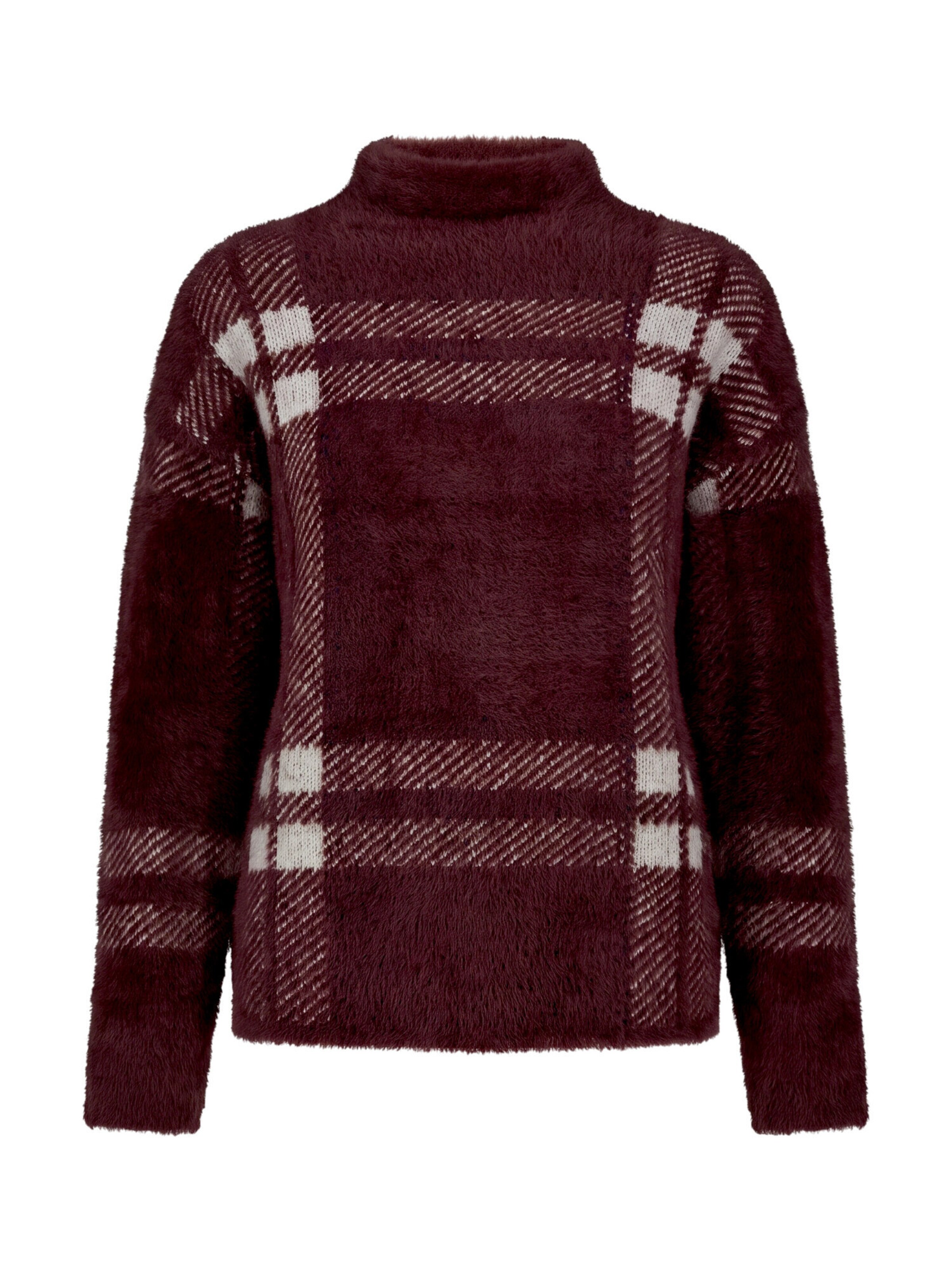 zero Pullover in XS in braun / weiß, Produktansicht