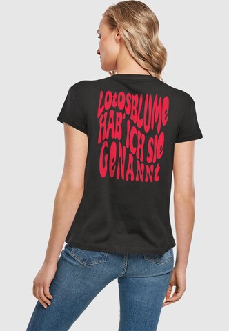 T-shirt 'Die Flippers - Lotosblume' Merchcode en noir : devant