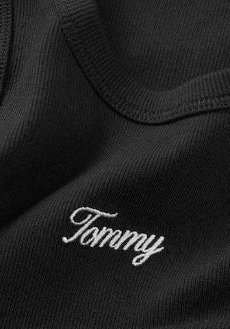 Tommy Jeans Curve Top in Black