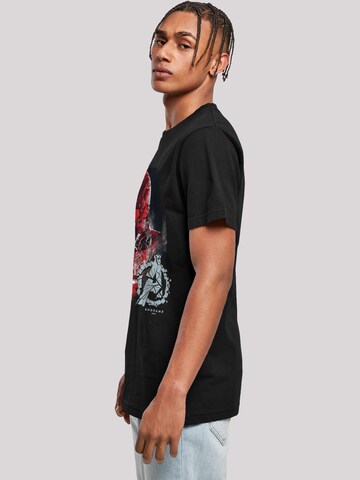 F4NT4STIC Shirt 'Avengers Endgame Captain America' in Black