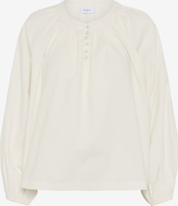 SAINT TROPEZ Bluse 'Ibel' i hvid: forside