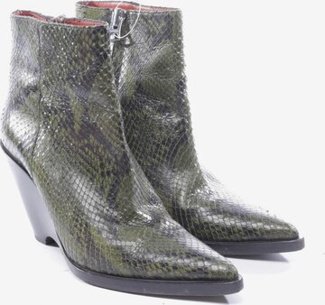Acne Dress Boots in 38 in Green: front
