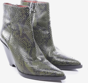 Acne Dress Boots in 38 in Green: front