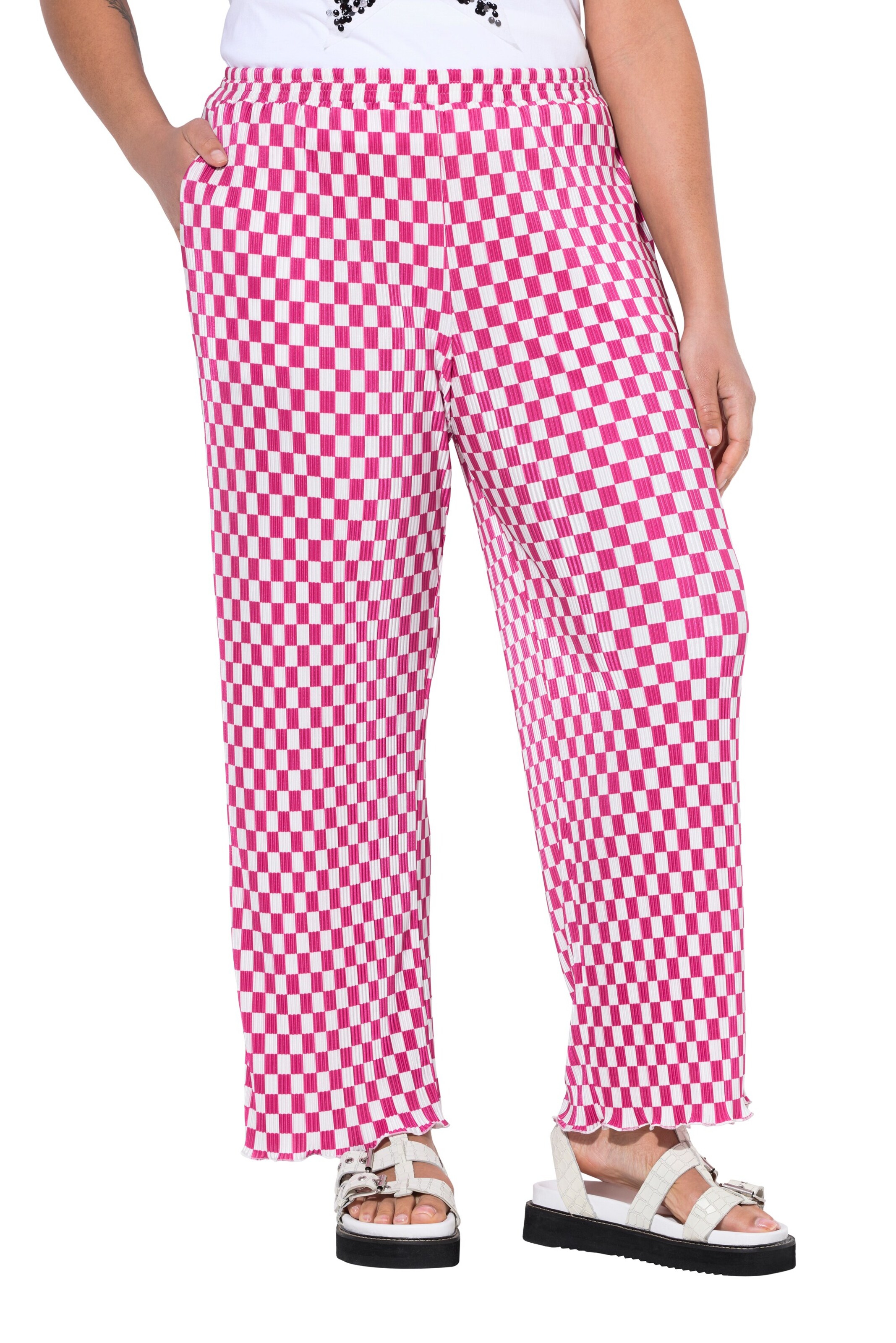 Angel of Style Regular Broek in Roze: voorkant