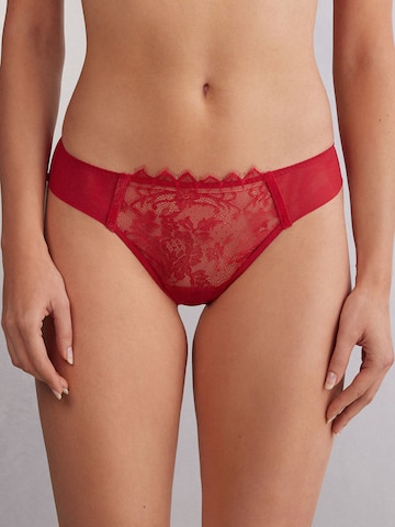 INTIMISSIMI Thong in Red: front