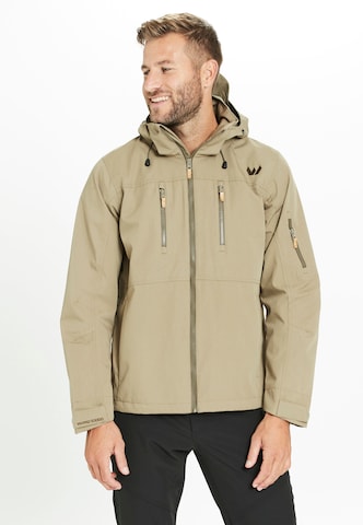 Whistler Outdoor jacket 'Downey' in Green: front