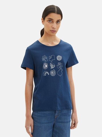 TOM TAILOR Shirts i blå: forside