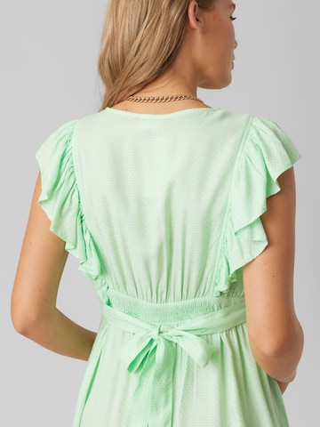 MAMALICIOUS Summer Dress 'Jennie Mary' in Green