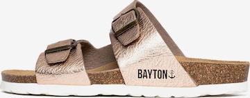 Mule 'Ilithyie' Bayton en beige : devant