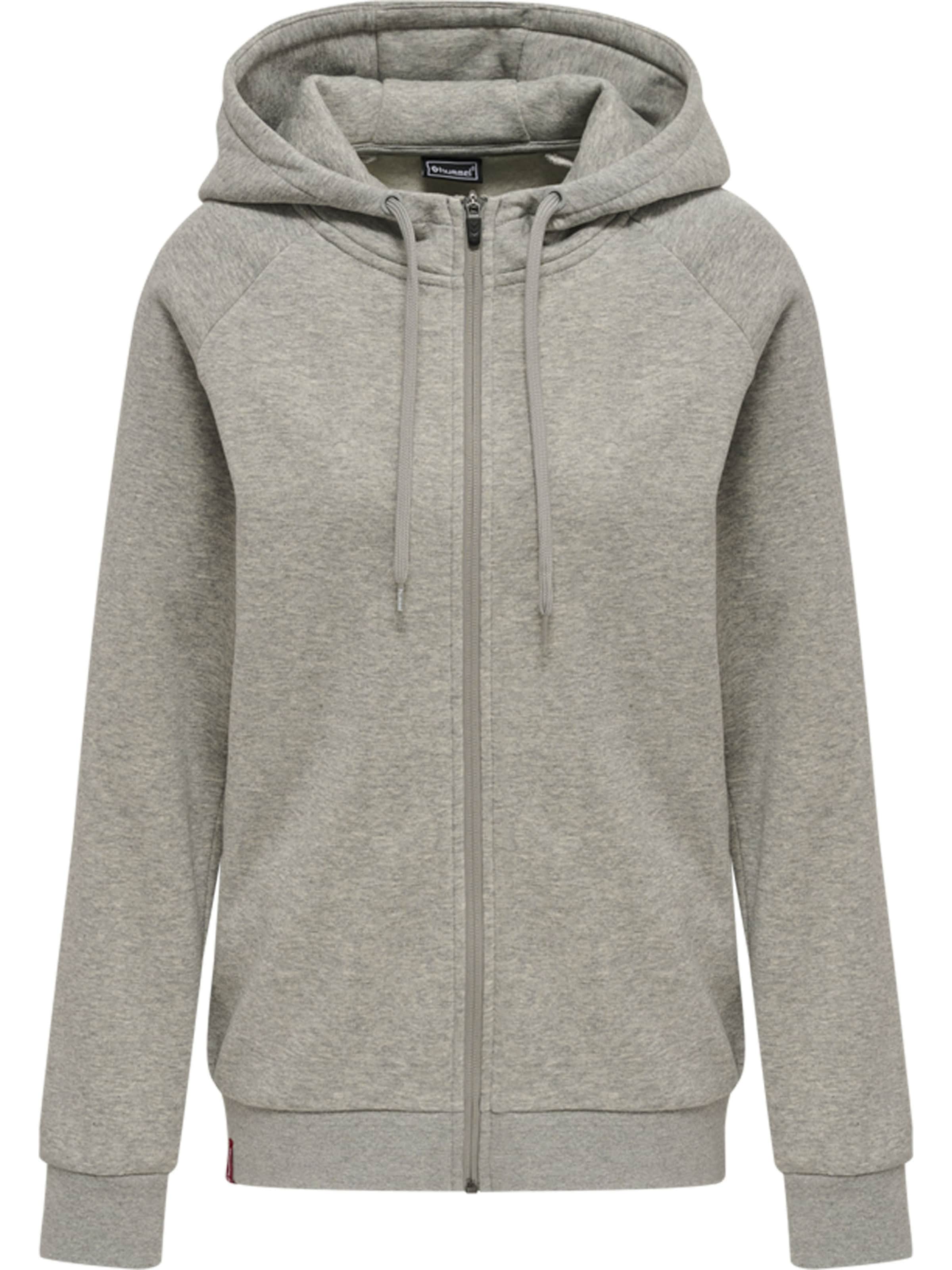 Hummel Sweatjacke in Grau: Vorderseite