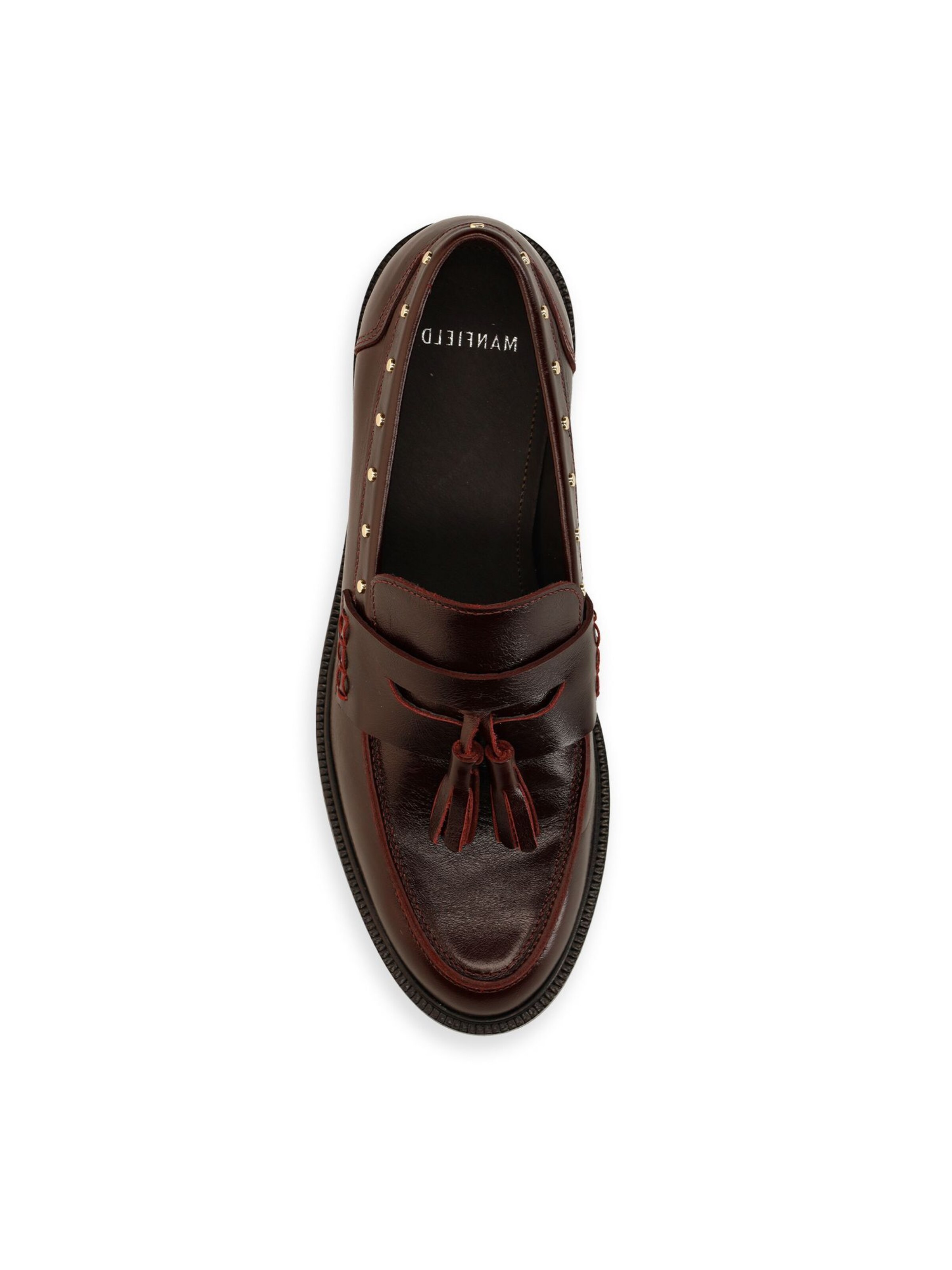 Chaussure basse MANFIELD en rouge