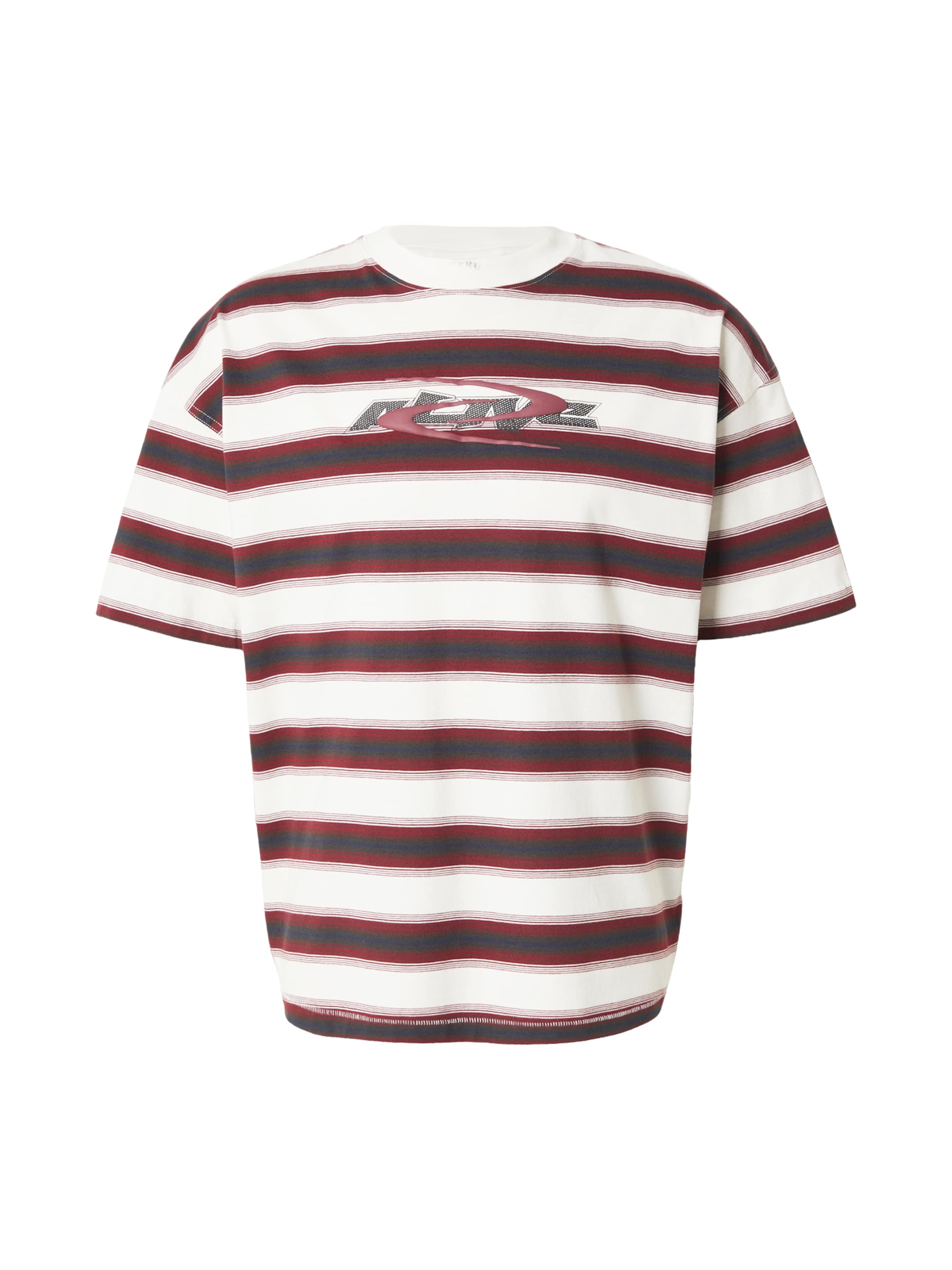 WEEKDAY Shirt in XS in Navy / Bordeaux / White, Item view